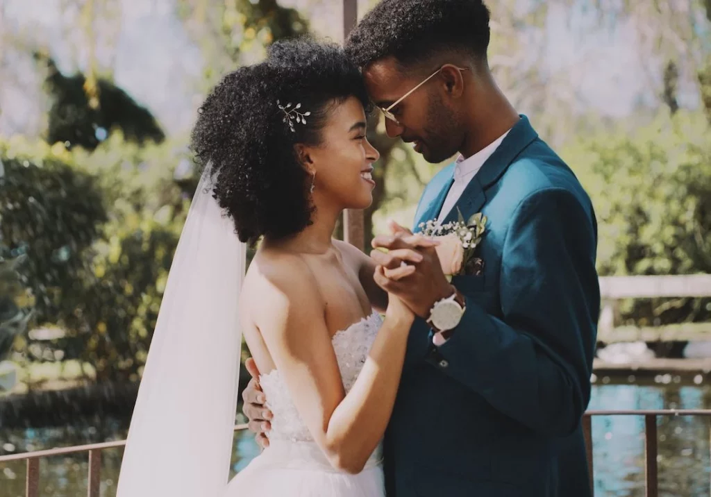 Couple dancing together at their wedding - Enjoying your Caribbean wedding.